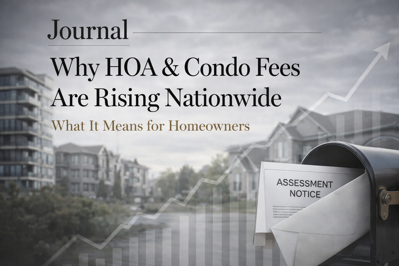 Why HOA Fees and Condo Fees Are Rising Nationwide and What It Means for Homeowners